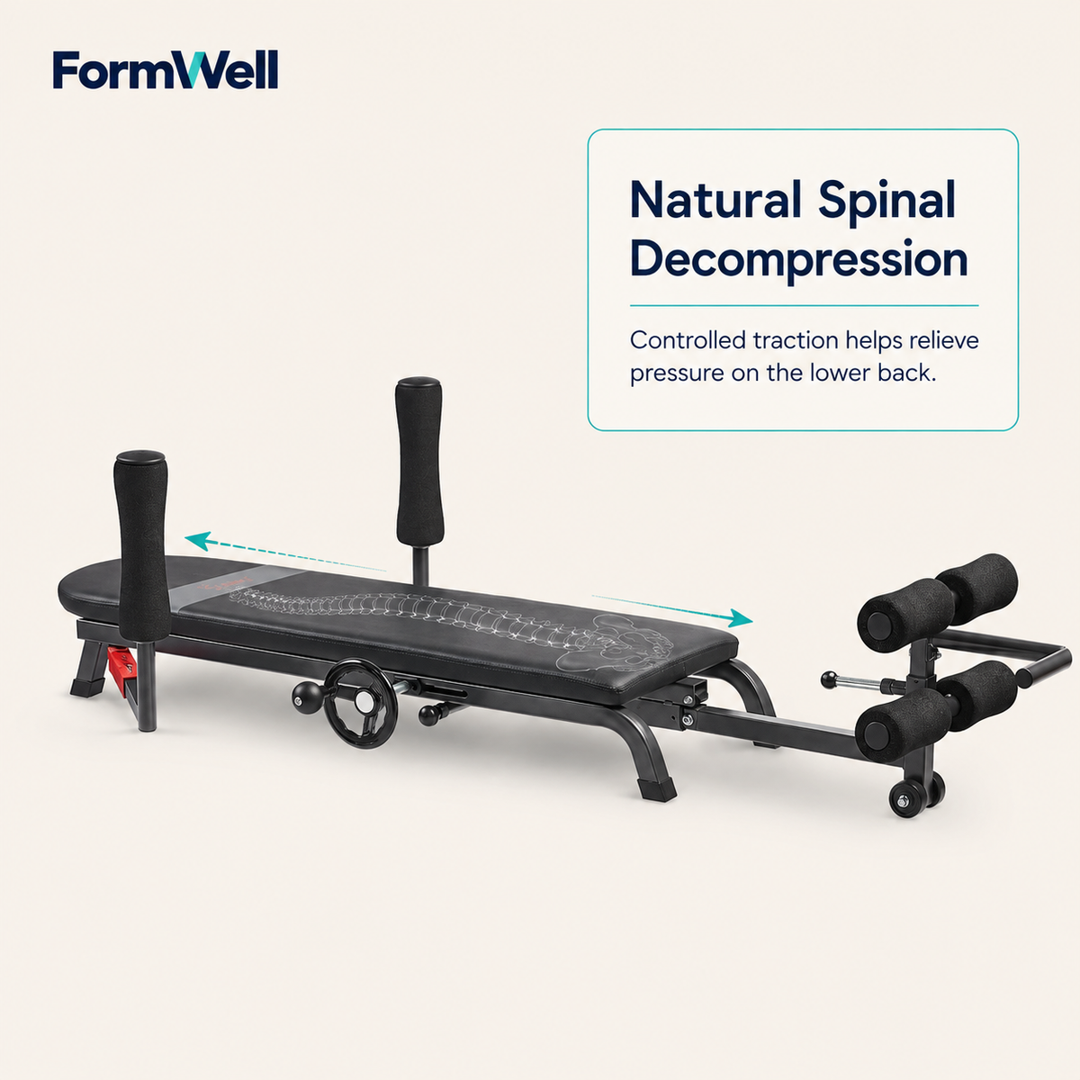 Adjustable Stretch and Decompression Table