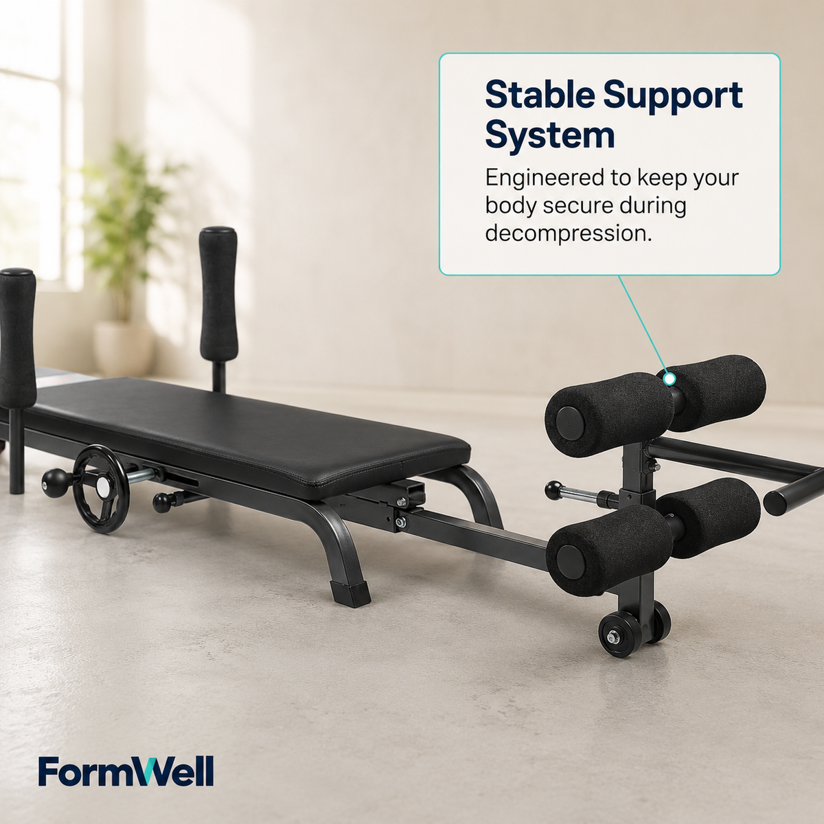 Adjustable Stretch and Decompression Table